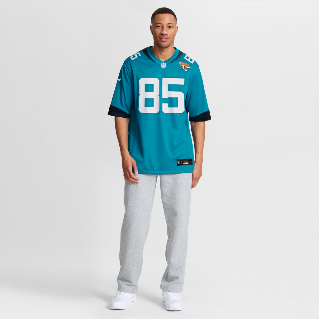 Brenton Strange Jacksonville Jaguars Nike Team Game Jersey -  Teal