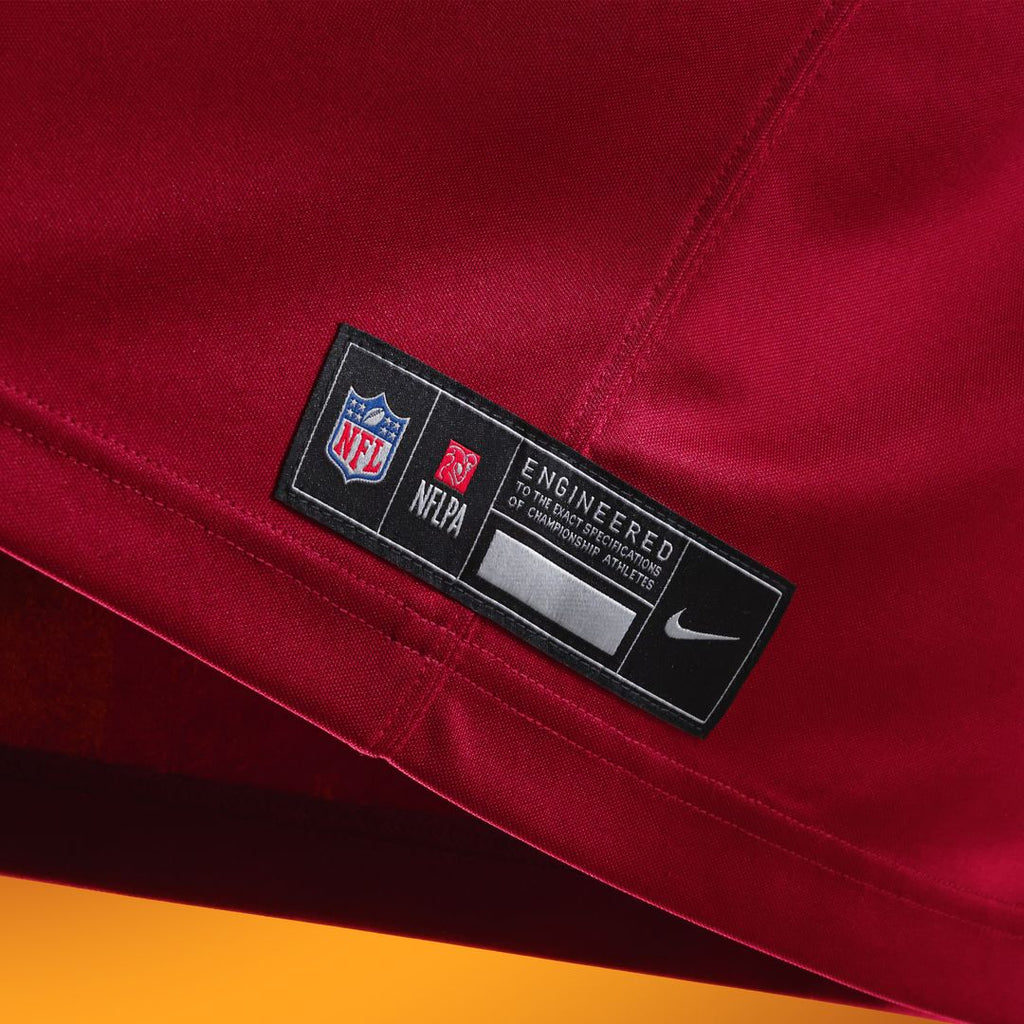 Jayden Daniels Washington Commanders Nike Vapor F.U.S.E. Stitched Limited Jersey - White