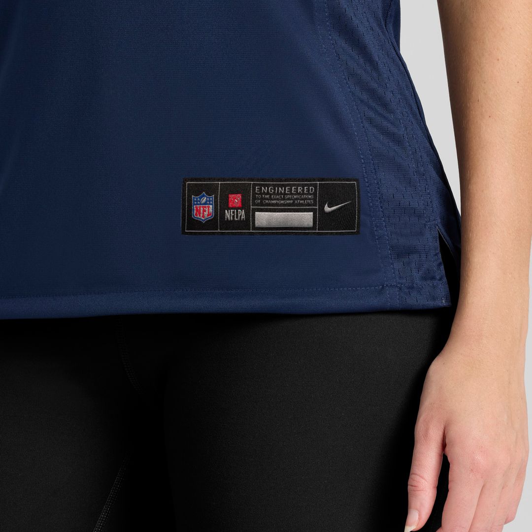 Kayshon Boutte New England Patriots Nike Women's Game Jersey - Navy