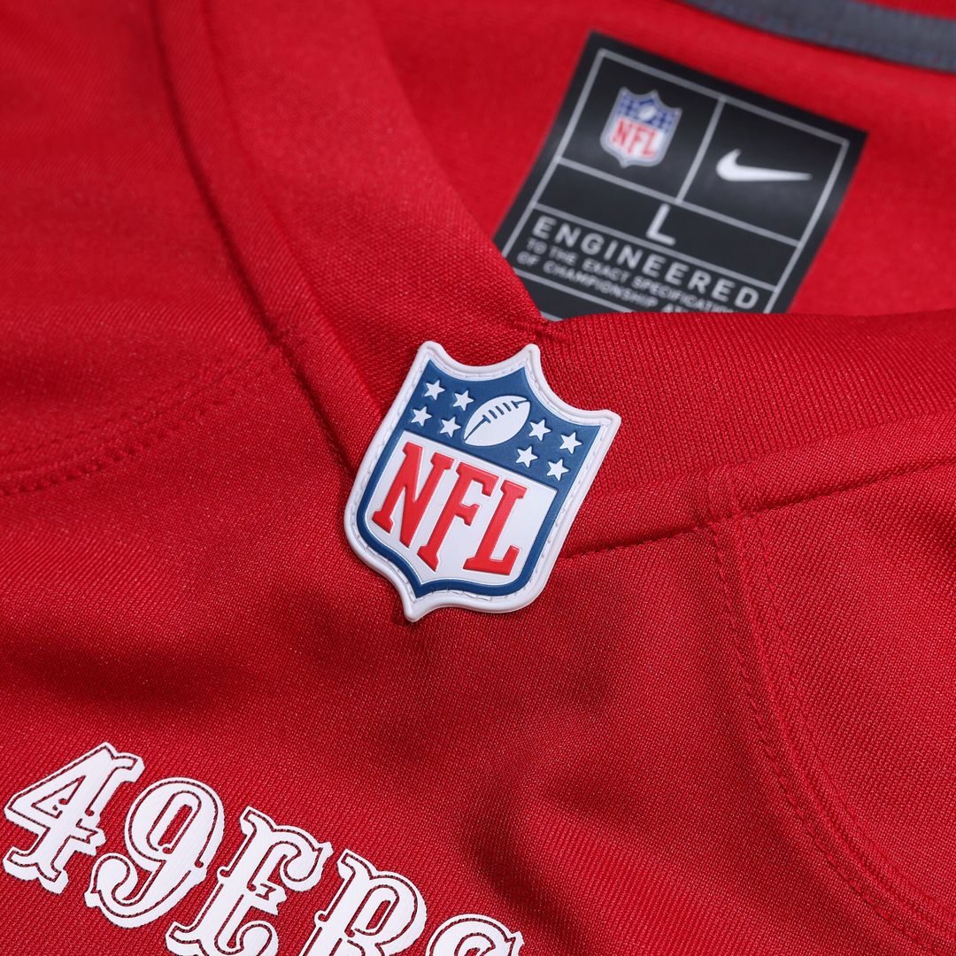 Malik Mustapha San Francisco 49ers Nike  Game Jersey -  Scarlet