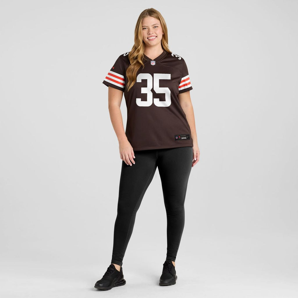 Raheim Sanders Cleveland Browns Nike Women's Team Game Jersey -  Brown