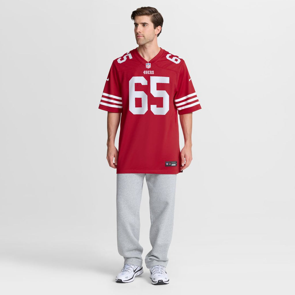 Drew Moss San Francisco 49ers Nike Team Game Jersey -  Scarlet