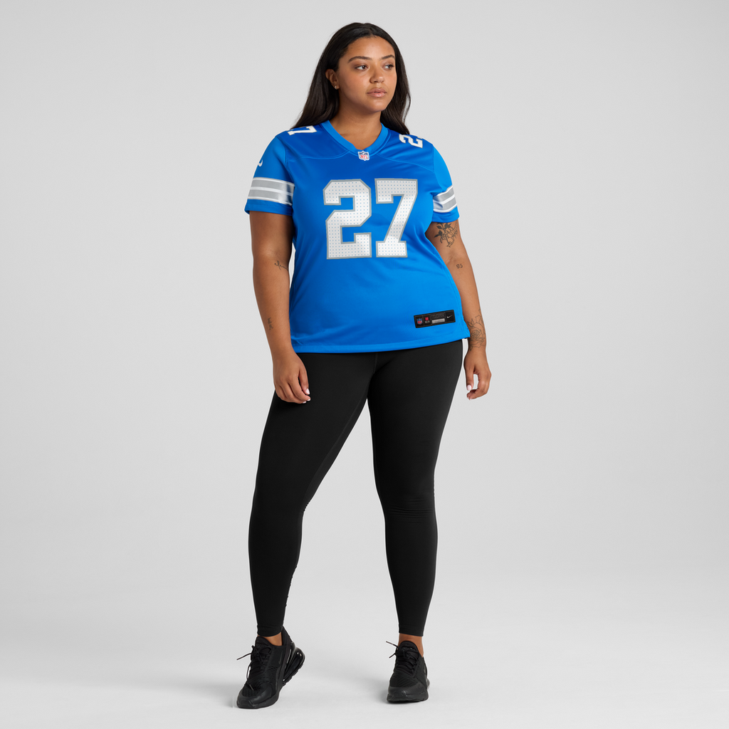 Christian Izien Detroit Lions Nike Women's Team Game Jersey -  Blue