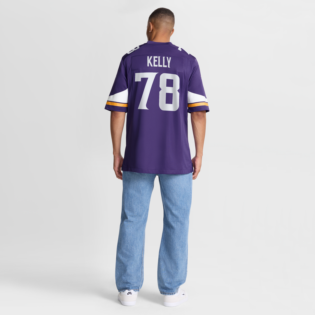 Ryan Kelly Minnesota Vikings Nike Team Game Jersey -  Purple