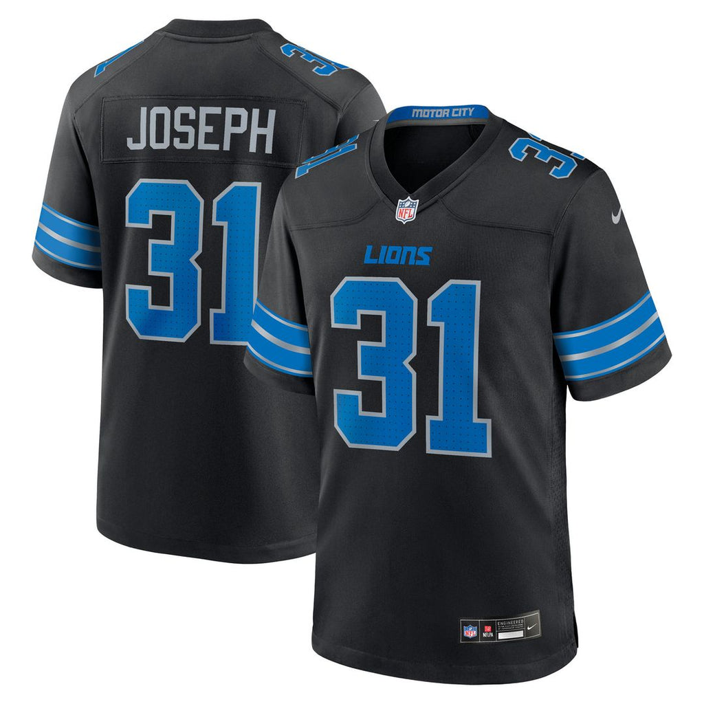 Kerby Joseph Detroit Lions Nike Alternate Game Jersey - Black