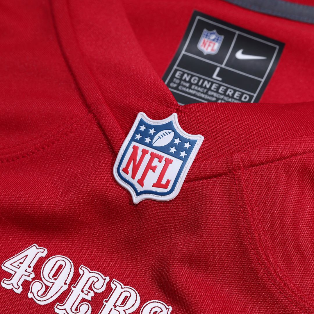 Sam Okuayinonu San Francisco 49ers Nike Team Game Jersey -  Scarlet
