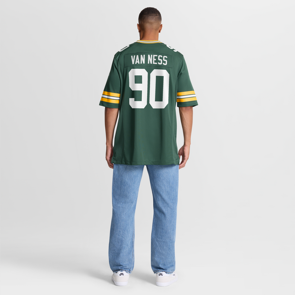 Lukas Van Ness Green Bay Packers Nike  Game Jersey - Green