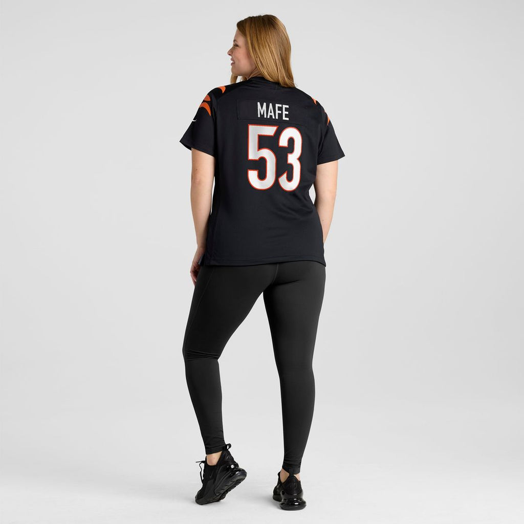 Boye Mafe Cincinnati Bengals Nike Women's Team Game Jersey -  Black
