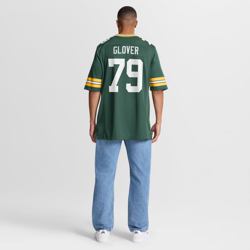 Travis Glover Green Bay Packers Nike  Game Jersey -  Green