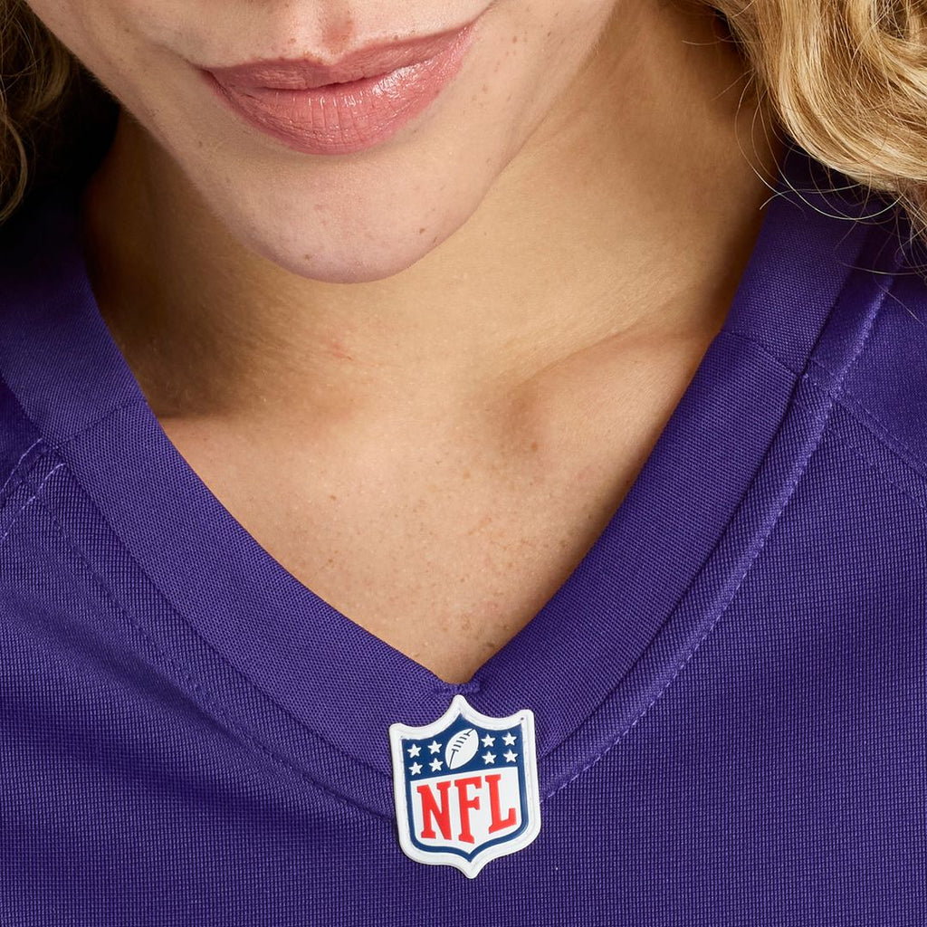 Number 1 Mom Baltimore Ravens Nike Women's Game Jersey - Purple