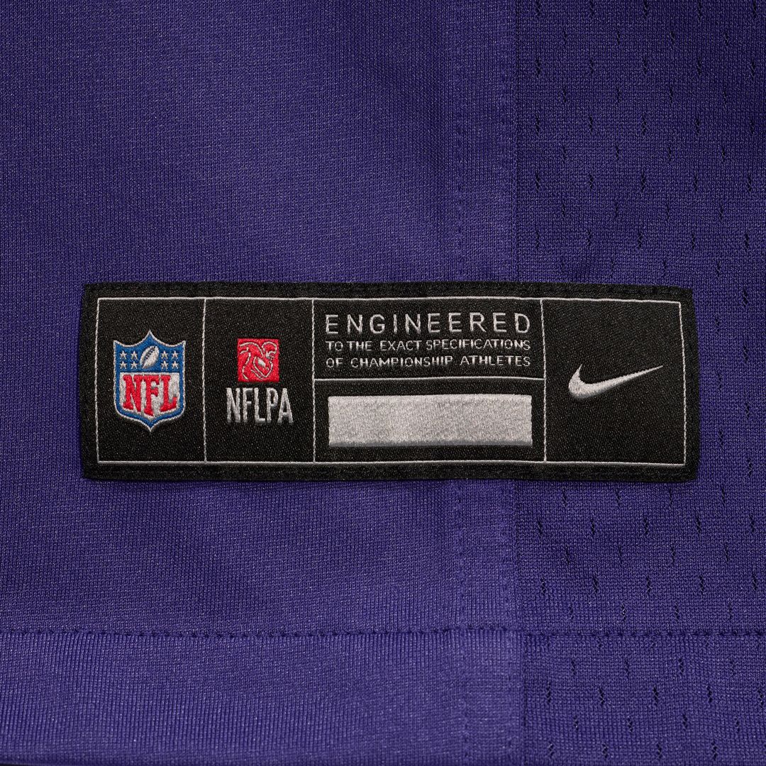 Cornelius Johnson Baltimore Ravens Nike Team Game Jersey -  Purple