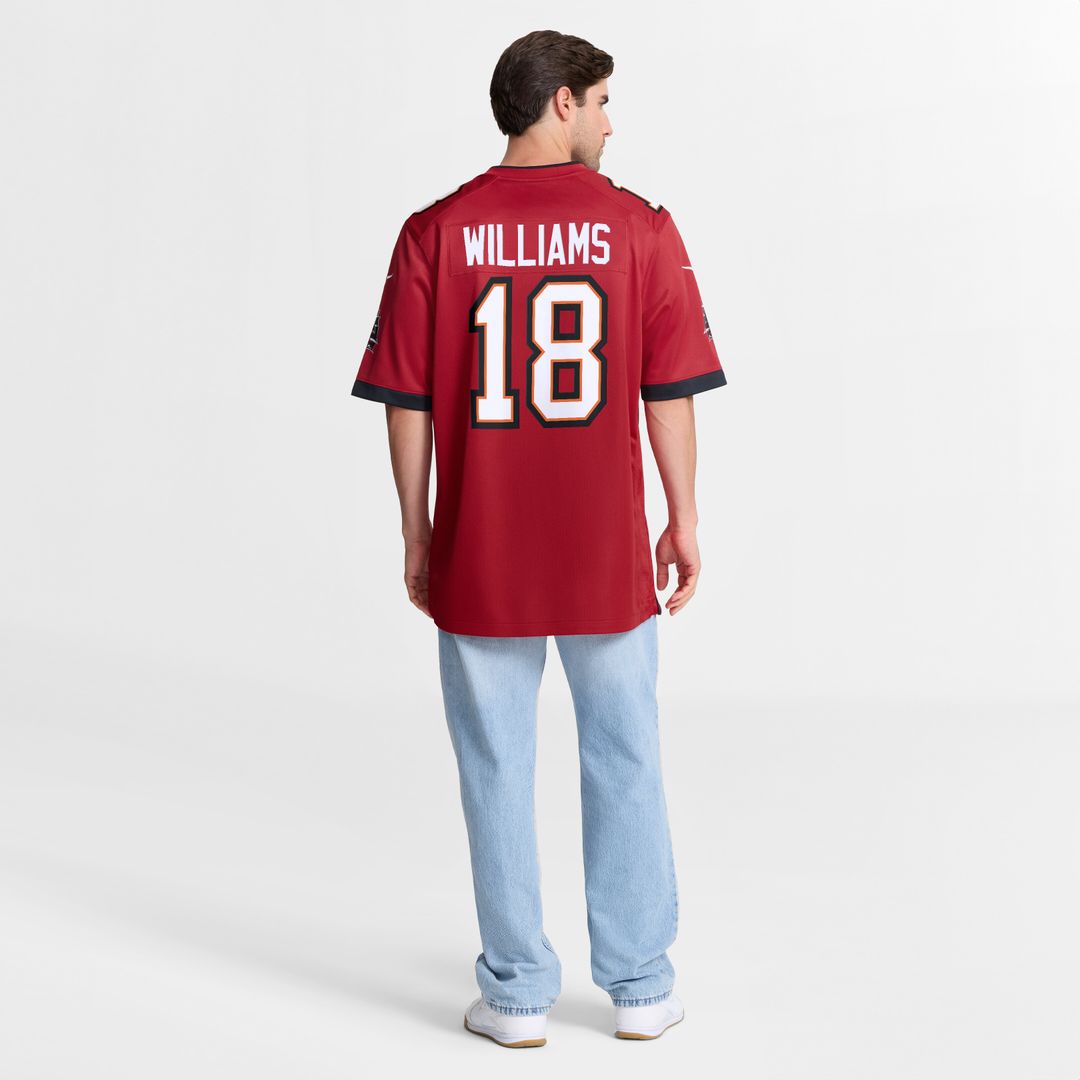 Josh Williams Tampa Bay Buccaneers Nike Team Game Jersey -  Red