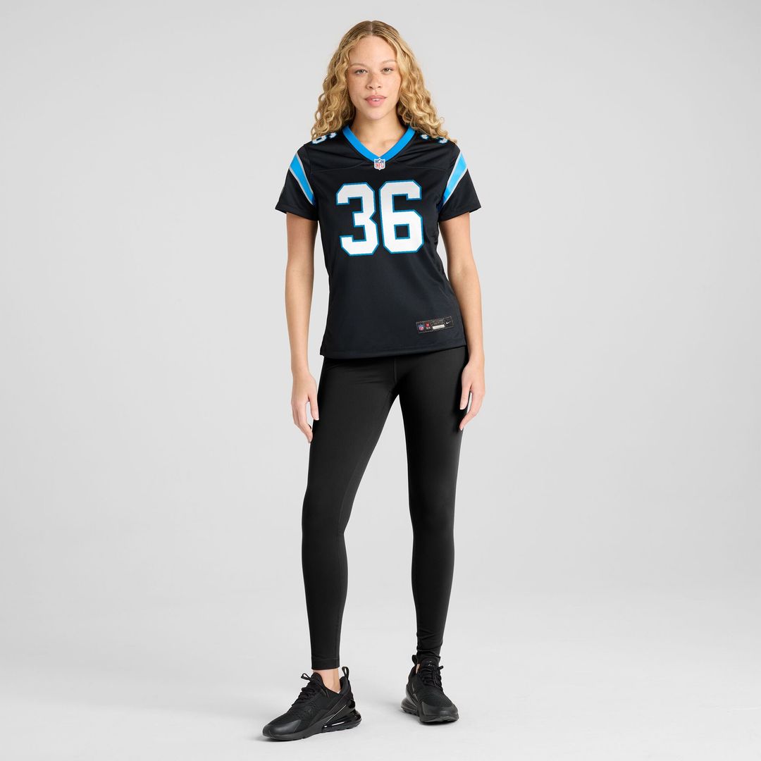 Demani Richardson Carolina Panthers Nike Women's Team Game Jersey -  Black