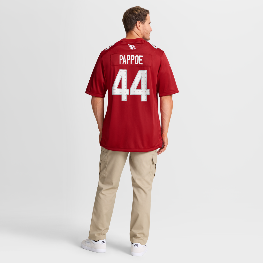 Owen Pappoe Arizona Cardinals Nike Team Game Jersey -  Cardinal