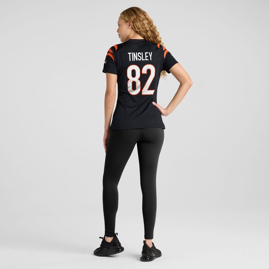 Mitchell Tinsley Cincinnati Bengals Nike Women's Team Game Jersey -  Black