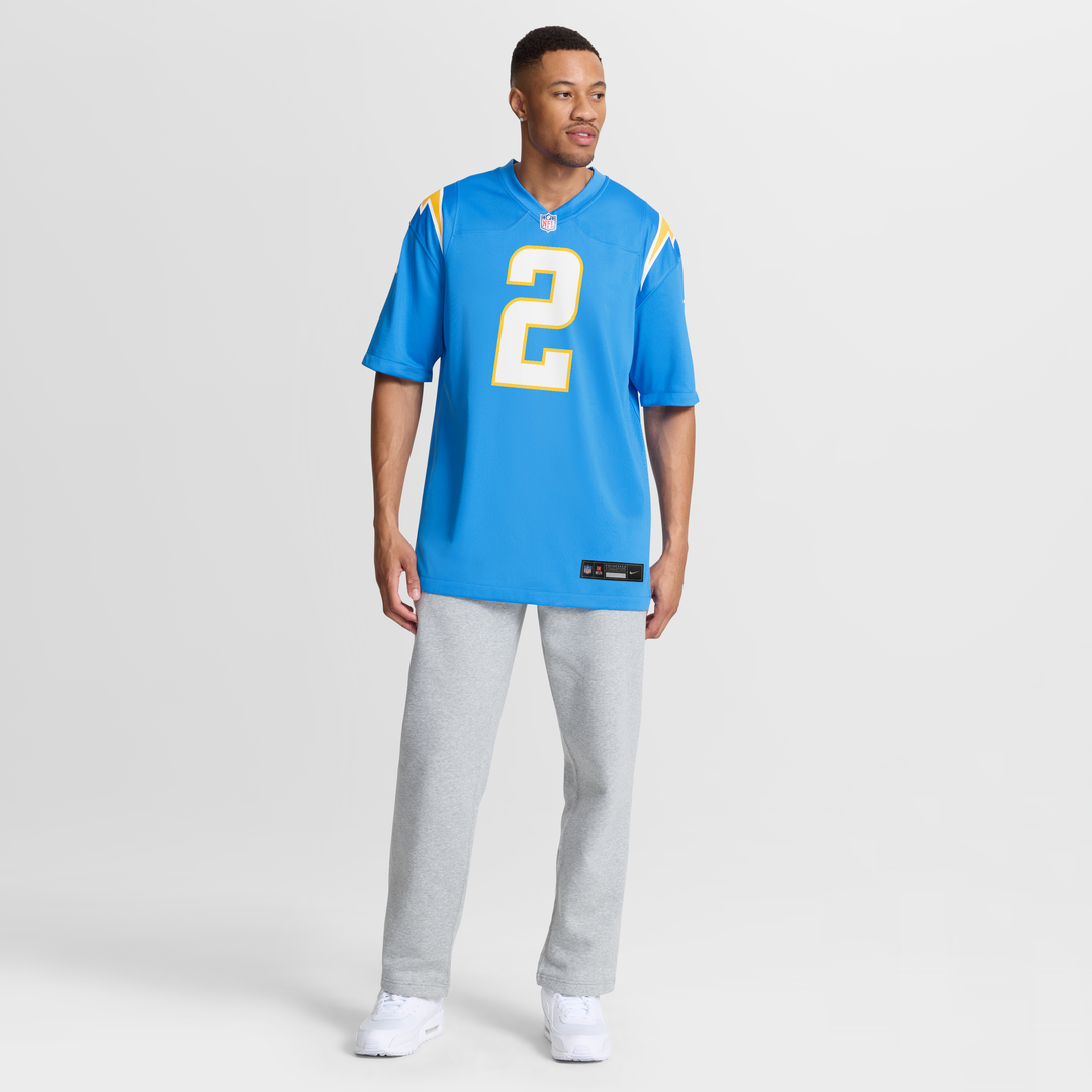 Elijah Molden Los Angeles Chargers Nike Team Game Jersey -  Powder Blue