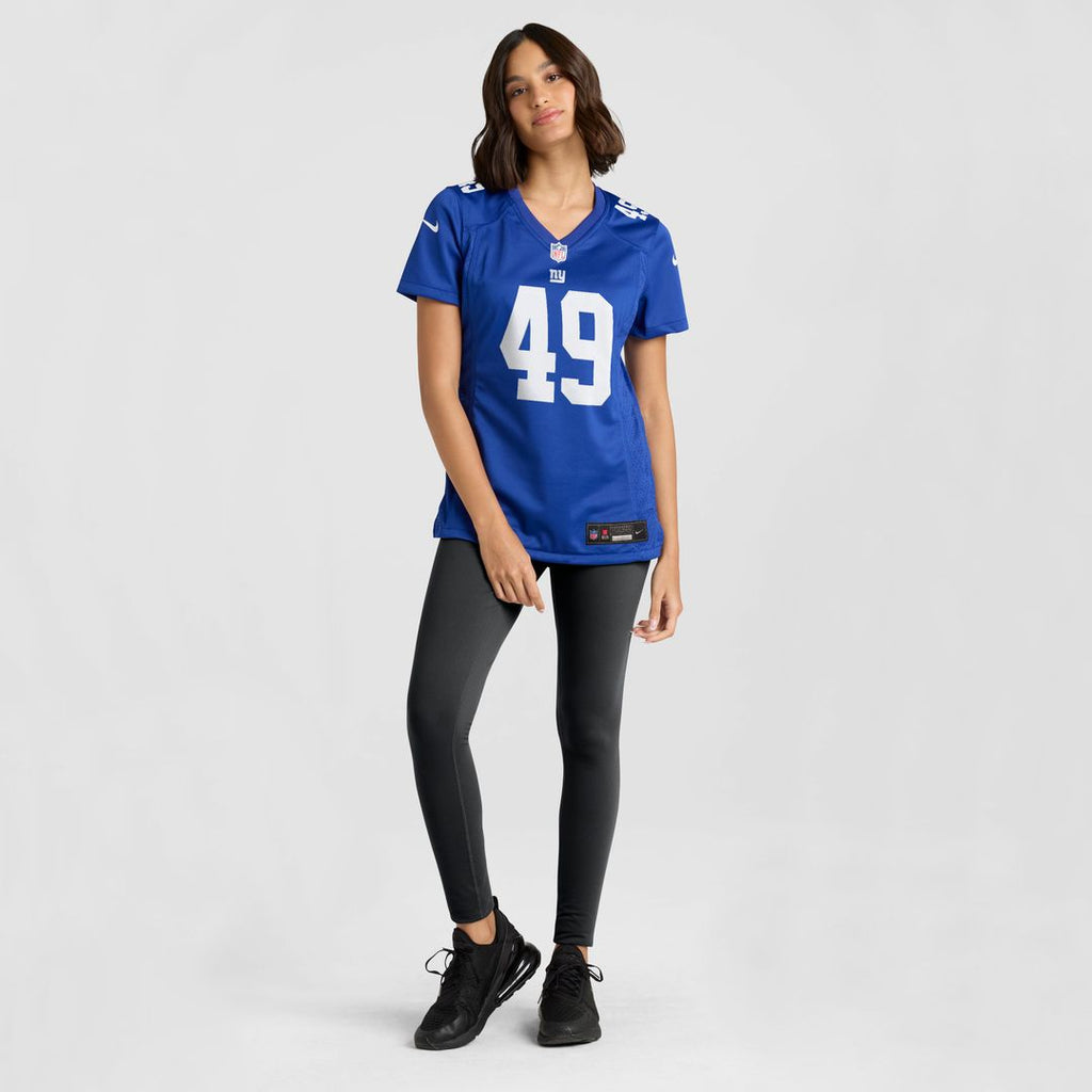 Tremaine Edmunds New York Giants Nike Women's Team Game Jersey -  Royal