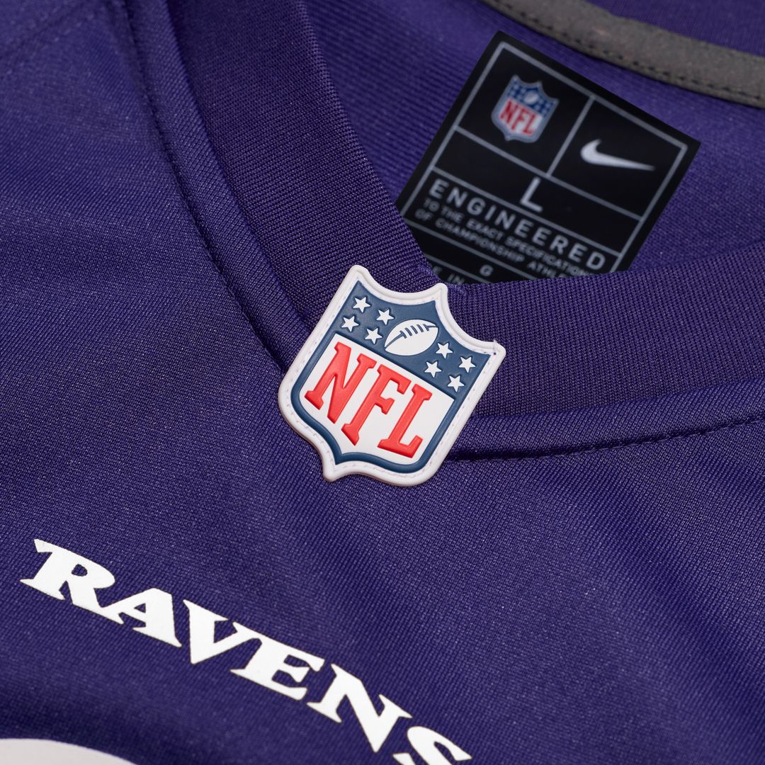 Zay Flowers Baltimore Ravens Nike  Game Jersey - Purple