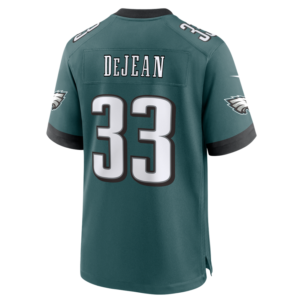 Cooper DeJean Philadelphia Eagles Nike Team Game Jersey -  Midnight Green