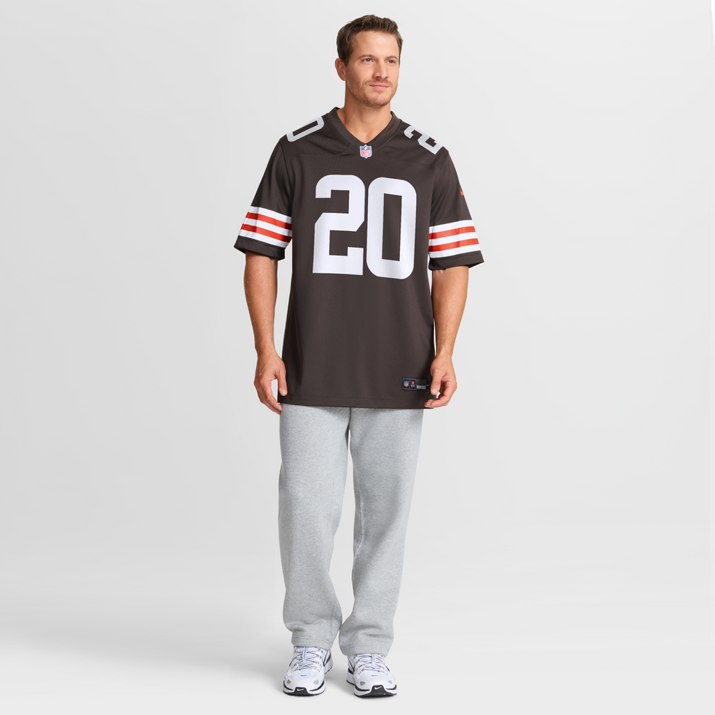 Greg Newsome II Cleveland Browns Nike Game Jersey - Brown