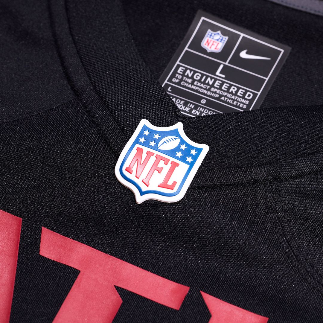 Kyle Pitts Sr. Atlanta Falcons Nike Team  Game Jersey - Black