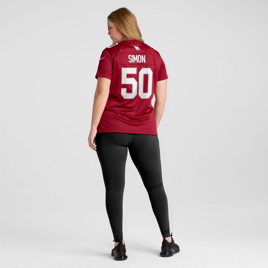 Cody Simon Arizona Cardinals Nike Women's Team Game Jersey -  Cardinal