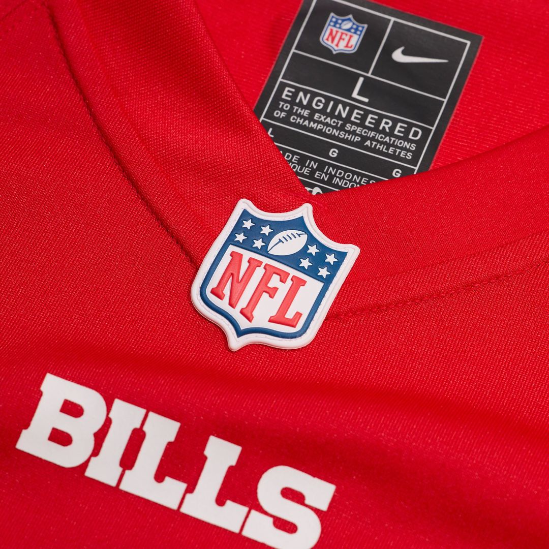 Keon Coleman Buffalo Bills Nike Alternate Game Jersey -  Red