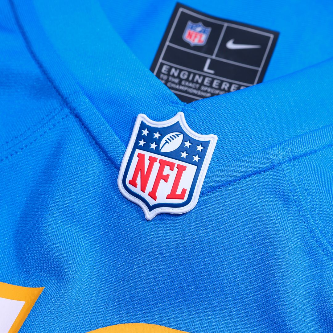 Tyler Biadasz Los Angeles Chargers Nike Team Game Jersey -  Powder Blue