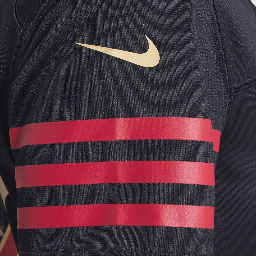 Fred Warner San Francisco 49ers Nike Women's 2025 Rivalries Collection Game Jersey - Black