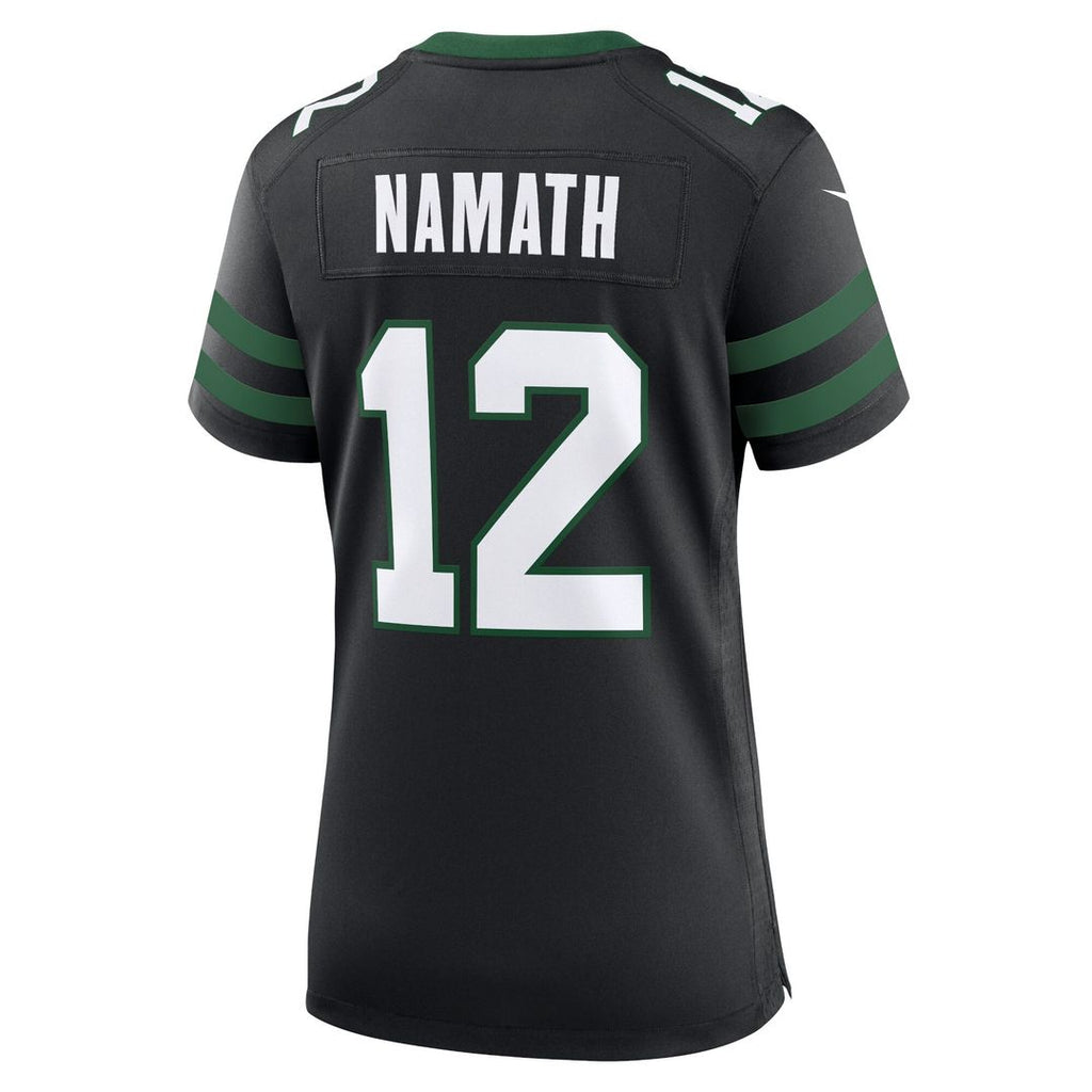 Joe Namath New York Jets Nike Women's Retired Player Game Jersey - Legacy Green