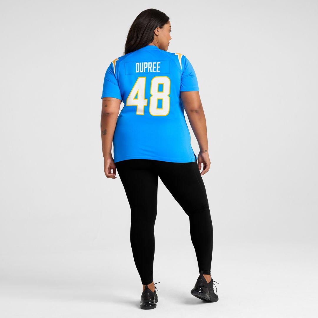 Bud Dupree Los Angeles Chargers Nike Women's Team Game Jersey -  Powder Blue