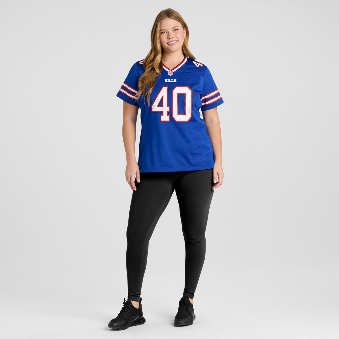 Matthew Wright Buffalo Bills Nike Women's Team Game Jersey -  Royal