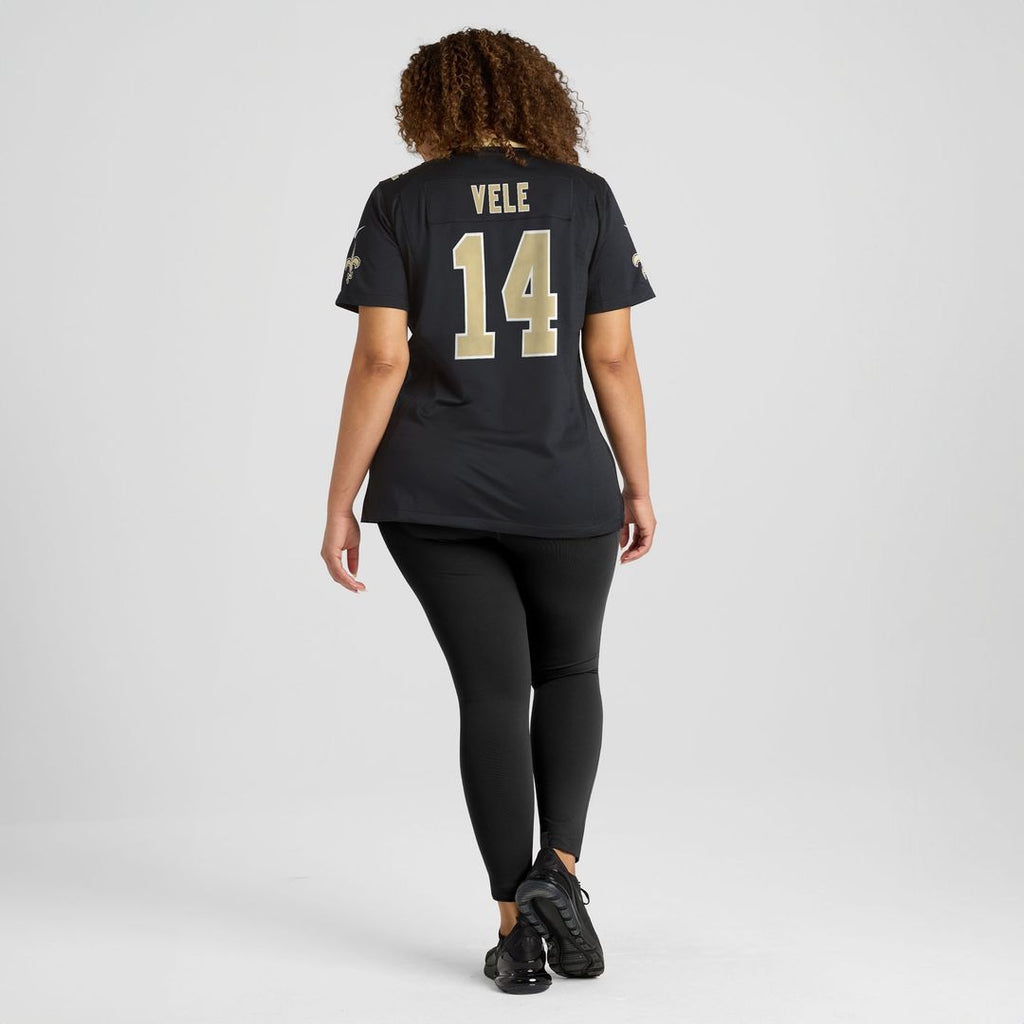 Devaughn Vele New Orleans Saints Nike Women's Team Game Jersey -  Black