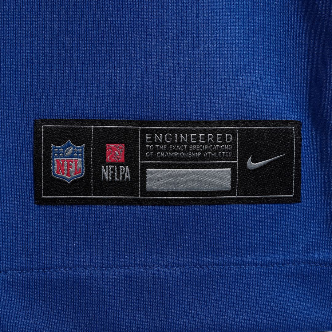 Jaxson Dart New York Giants Nike  Game Jersey - White