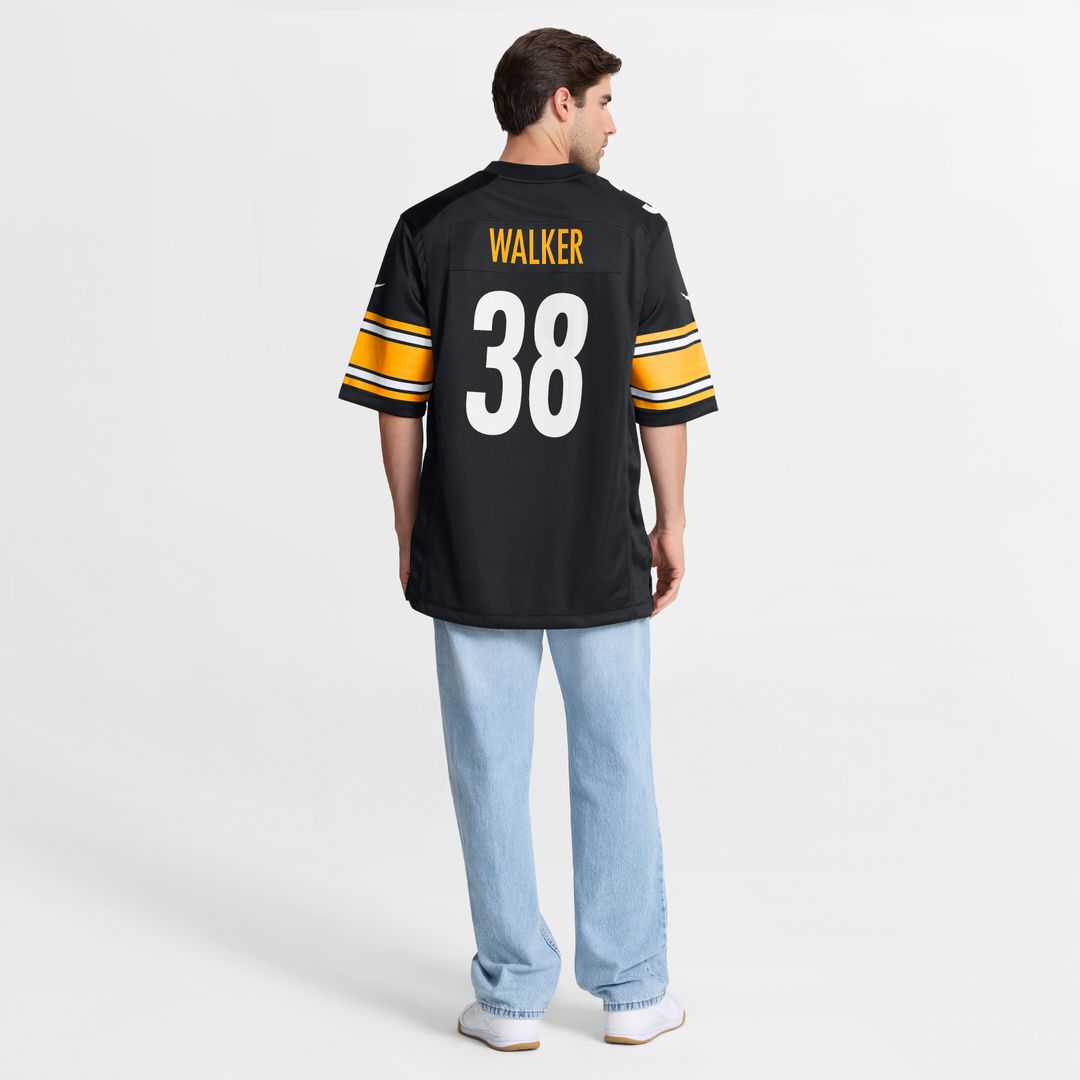 Mykal Walker Pittsburgh Steelers Nike Team Game Jersey -  Black