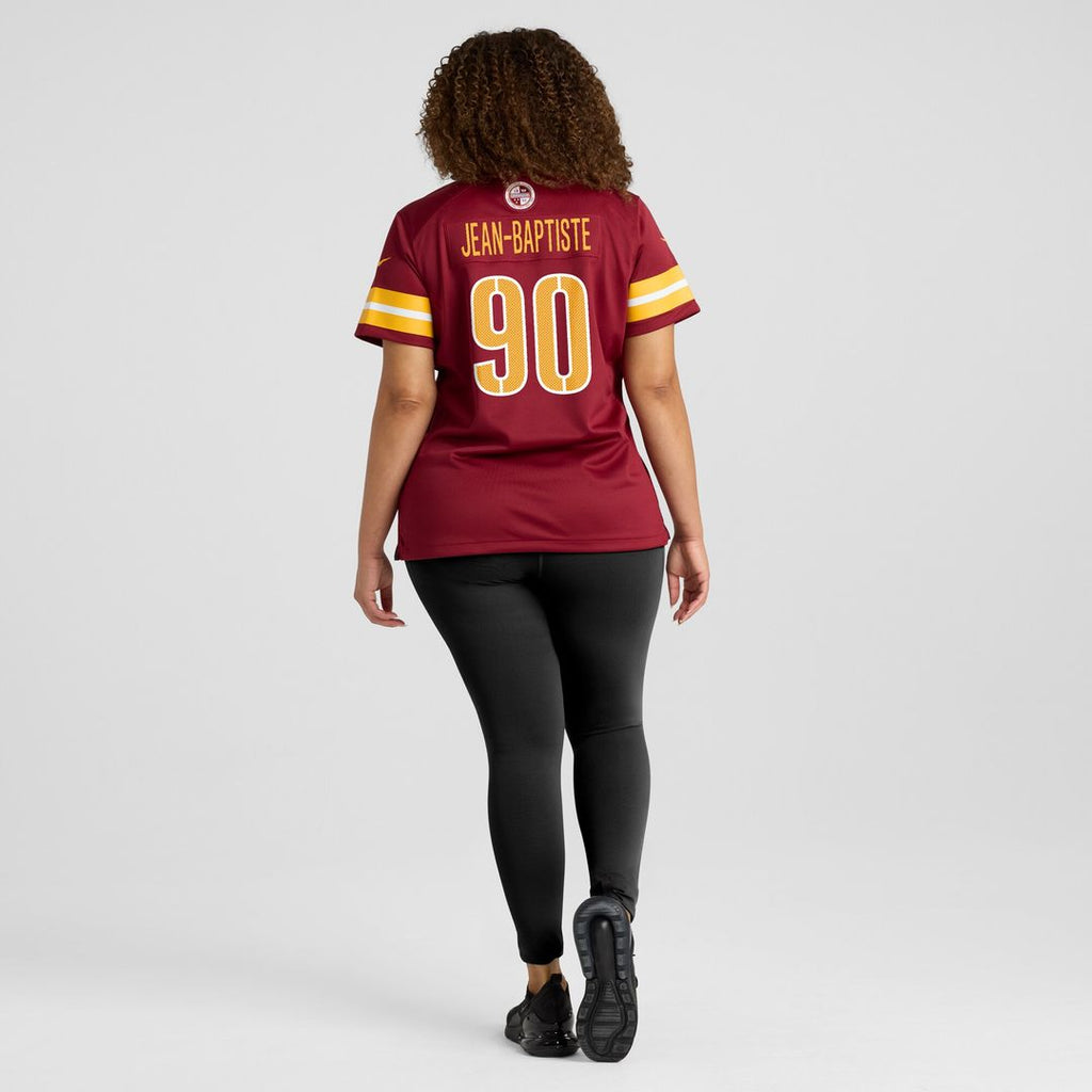 Javontae Jean-Baptiste Washington Commanders Nike Women's Team Game Jersey -  Burgundy