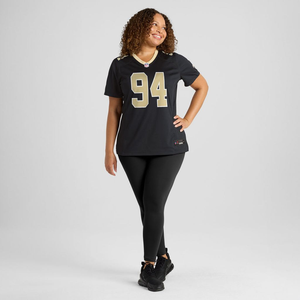 Cameron Jordan New Orleans Saints Nike Women's Game Jersey - Black