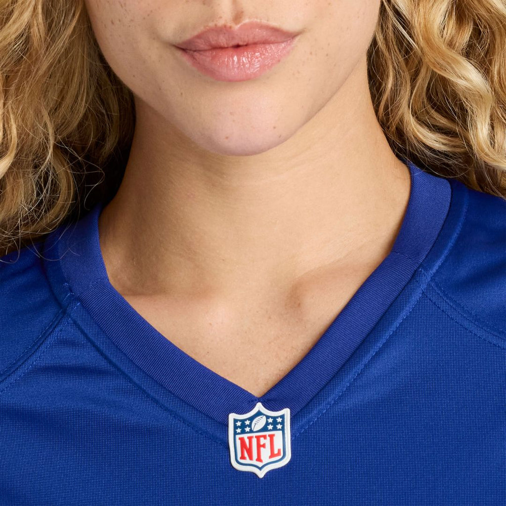 Jaxson Dart New York Giants Nike Women's Team  Game Jersey -  Royal