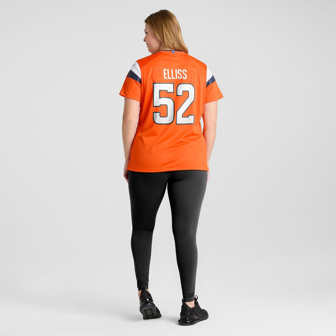 Jonah Elliss Denver Broncos Nike Women's Team Game Jersey -  Orange