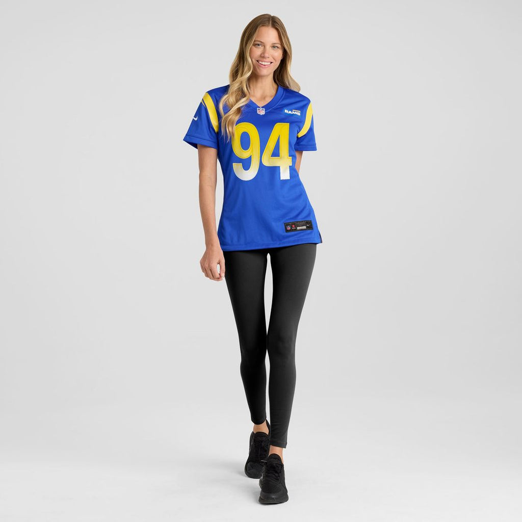 Desjuan Johnson Los Angeles Rams Nike Women's Home Game Jersey - Royal