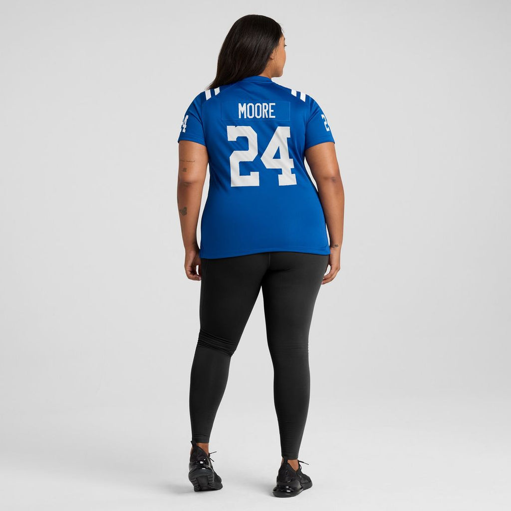Lenny Moore Indianapolis Colts Nike Women's Game Retired Player Jersey - Royal