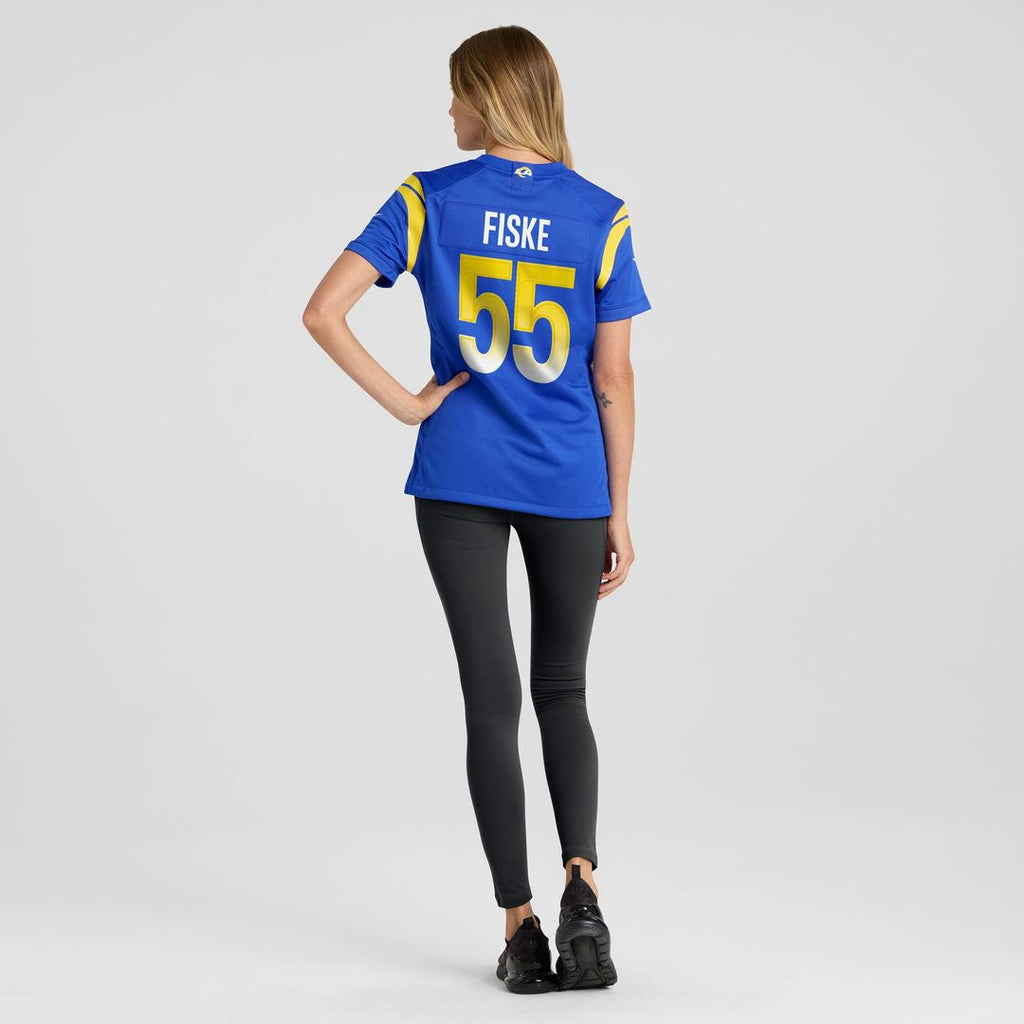 Braden Fiske Los Angeles Rams Nike Women's  Game Jersey -  Royal