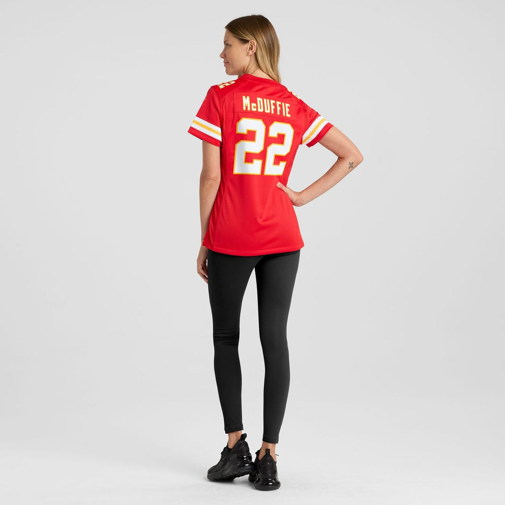 Trent McDuffie Kansas City Chiefs Nike Women's  Game Jersey -  Red