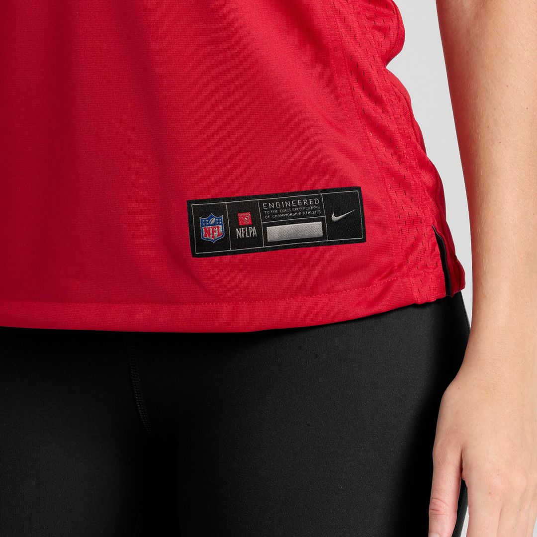 Number 1 Bride Tampa Bay Buccaneers Nike Women's Game Jersey - Red