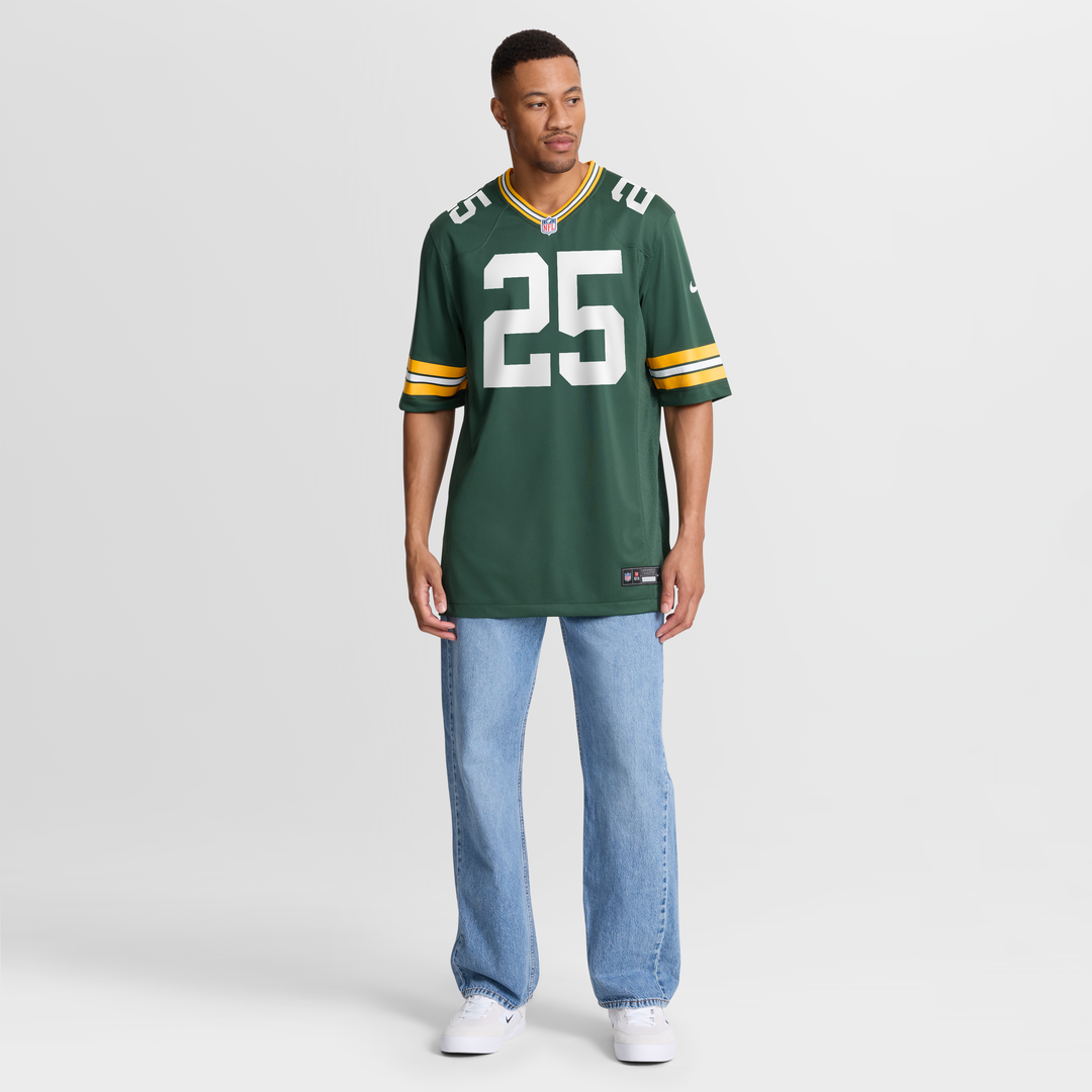 Keisean Nixon Green Bay Packers Nike Game Player Jersey - Green