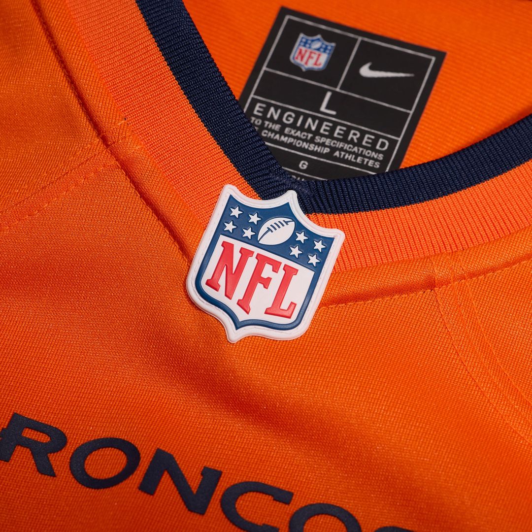 Garett Bolles Denver Broncos Nike Team Game Jersey -  Orange