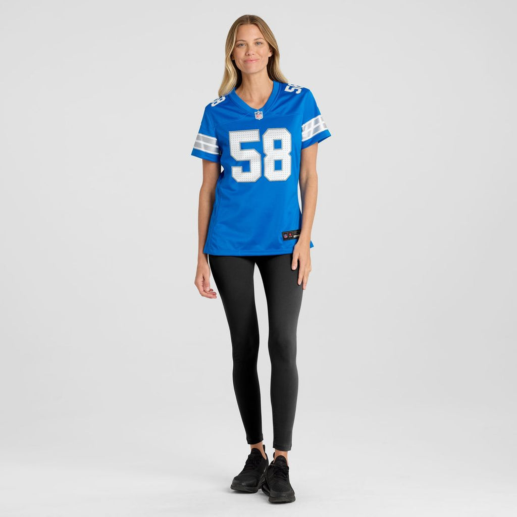 Penei Sewell Detroit Lions Nike Women's 2nd Alternate Game Jersey - Black