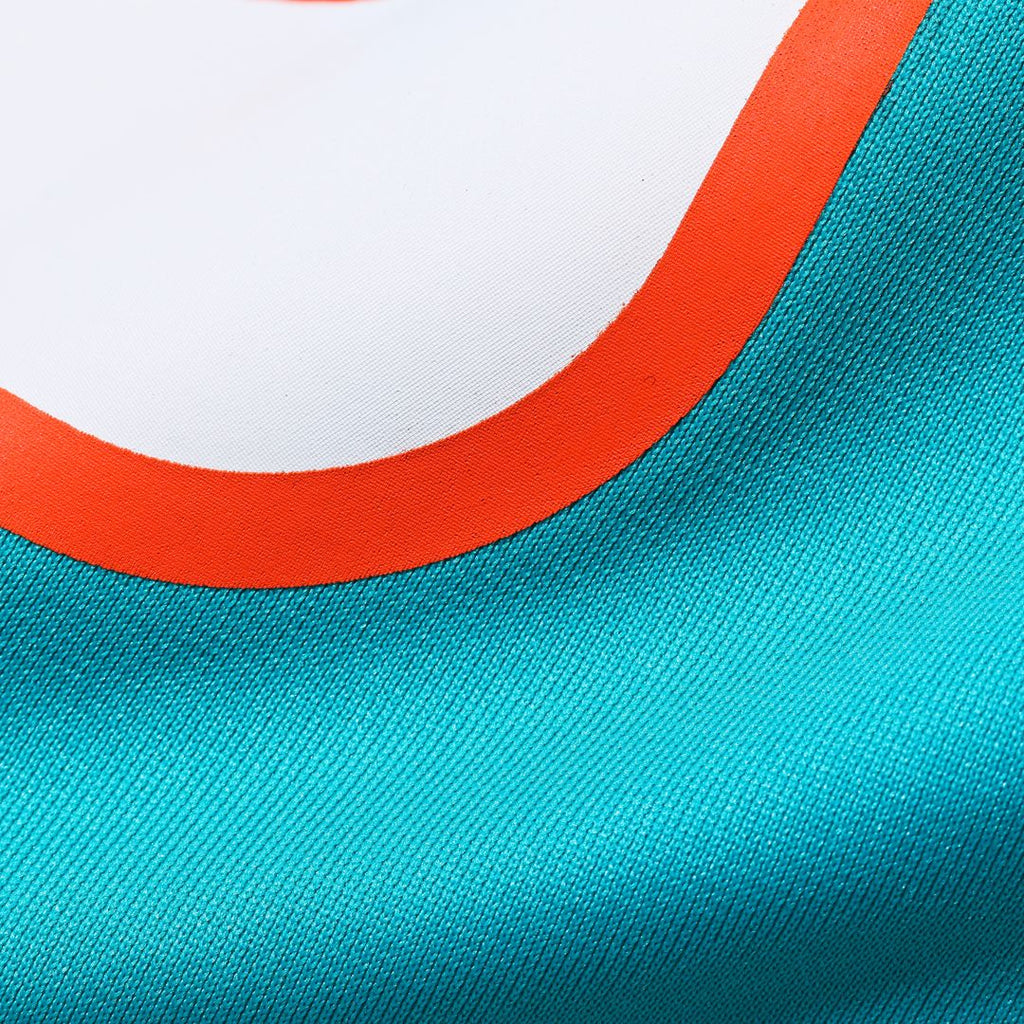 Jeff Wilson Jr. Miami Dolphins Nike Game Player Jersey - Aqua