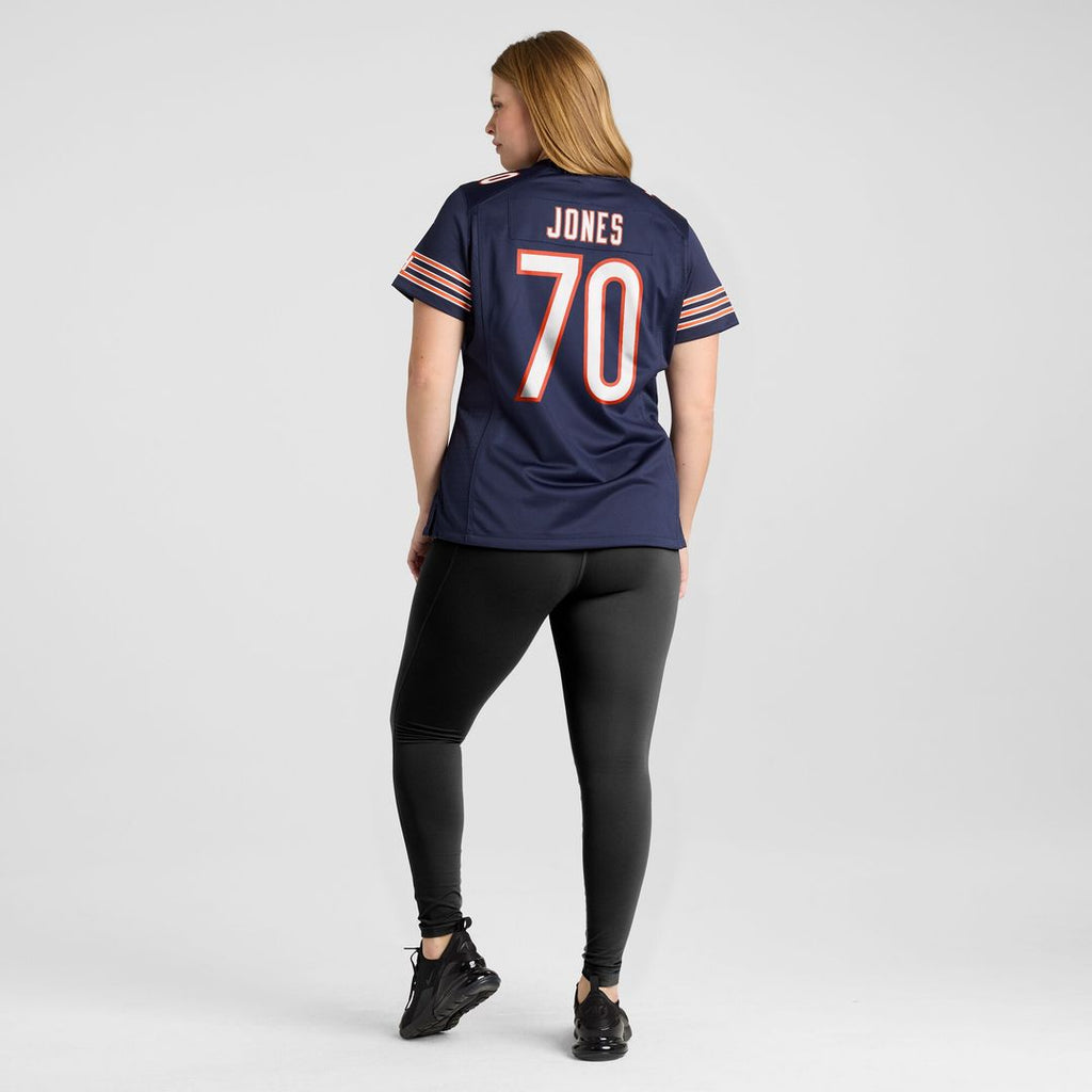 Braxton Jones Chicago Bears Nike Women's Game Player Jersey - Navy