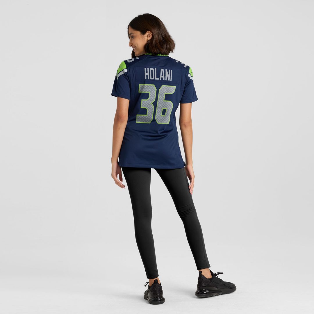 George Holani Seattle Seahawks Nike Women's Team Game Jersey -  College Navy